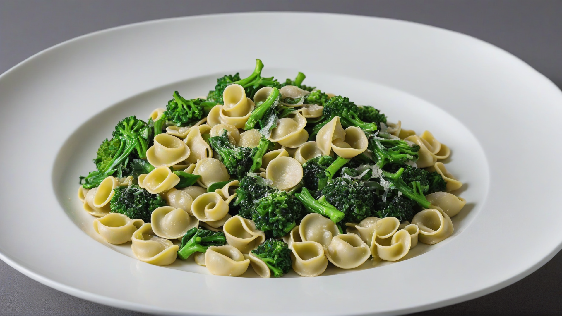 orecchiette con cime di rapa